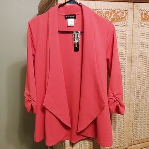 Light pink Aquatic Dreams Flare Jacket